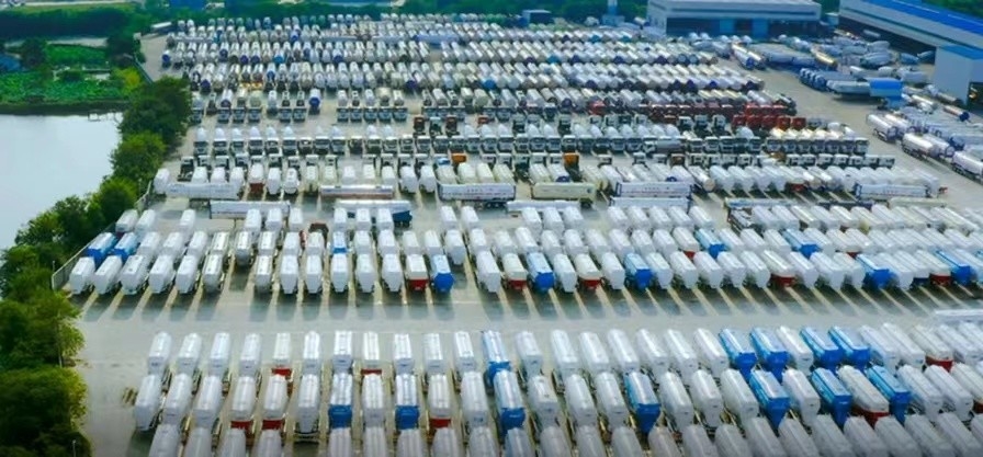Wuhan Lincheng Longyue Automobile Sales Co., Ltd. γραμμή παραγωγής του κατασκευαστή
