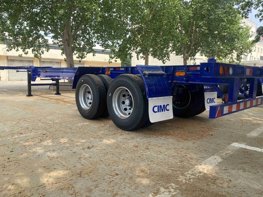 CIMC Αξιοδοτικό σκελετό από χάλυβα 3 άξονες 28 τόνων