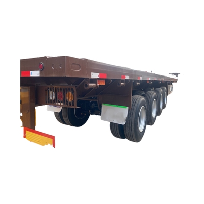 Μέγιστο ωφέλιμο φορτίο 20001-25000 kg CIMC 4-άξονα ομοιόμορφο ημισυρτηγό για ανάγκες ρυμουλκούμενων φορτηγών
