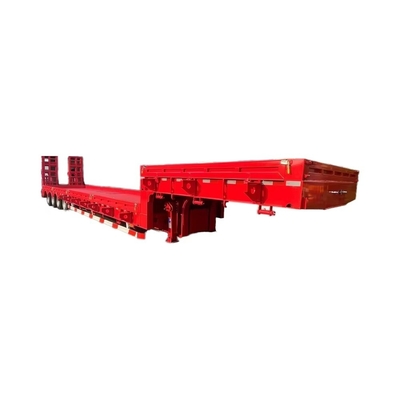 CIMC Latest Design Low Panel Flatbed Trailer με εναέρια ανάρτηση 12950x3000x1650mm