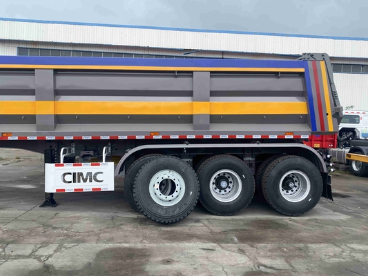 CIMC Υψηλής απόδοσης Τριάξο ημικυριόφορο φορτηγό