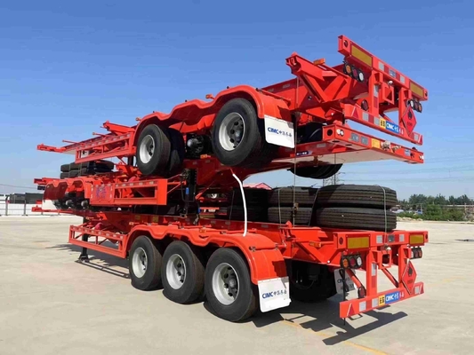 CIMC 3 άξονας 20FT 40ft Container Skeleton Trailer Semi Trailer