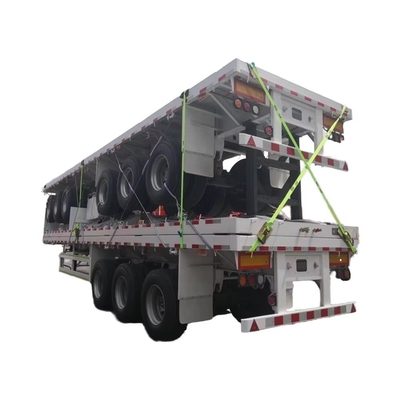 CIMC 50Ton 3-άξονας 50Ton flatbed semi-trailer ρυμουλκούμενο φορτηγού για μεταφορά εμπορευματοκιβωτίων