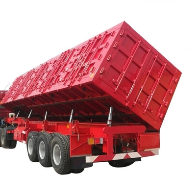 CIMC 40FT 3 Άξονας βάρους 8,5 τόνων 1300*2500mm βαριά μηχανική ανάρτηση 13pc φύλλο ελατήριο τοίχος πλευρική ανατροφή ημιτελή ρυμουλκούμενο
