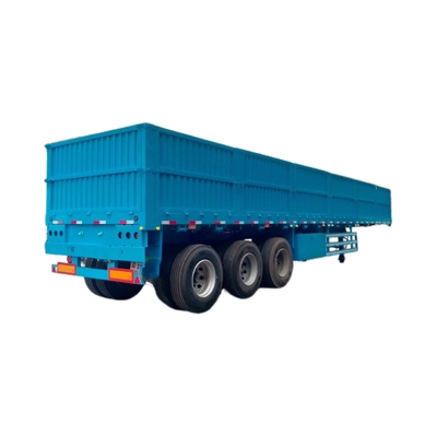 CIMC 3-Axle Fence Truck Cargo Semi-Trailers Πλευροί τοίχοι Φράχτης Semi-Trailer