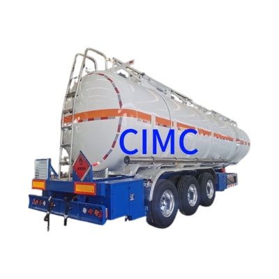 CIMC China φορτηγό τριών αξόνων φορτηγό δεξαμενόπλοιου πετρελαίου με εγγύηση ασφάλειας υψηλής ποιότητας