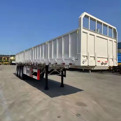 40ft 3 άξονα ωφέλιμο φορτίο 45T βαρύς φόρτωσης Μηχανική ανάρτηση 13pc φύλλο άνοιγμα τοίχος πλευρική ημιφορτηγό ρυμουλκούμενο
