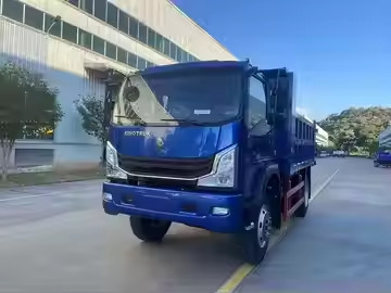 Προσαρμοσμένο υψηλής αντοχής χάλυβα Προαιρετικό χρώμα 6080*2320*2820mm LHD 4*12 Mini Truck Tipper