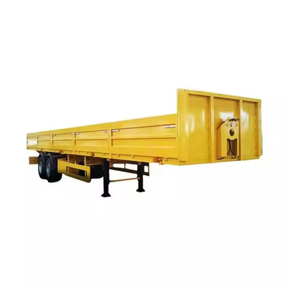 CIMC Cargo Semi Truck Trailer με 3 Άξονες 60-80t Φράχτης Cargo Trailer Wall Πώληση 4 Άξονων 3-4 Άξονες Φράχτης Semi Trailer Truck